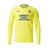 Castore Mens Rangers FC V Neck Long-Sleeved T-Shirt