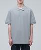 Musinsa Standard Relaxed Fit Pique Polo Shirt [Light Grey]
