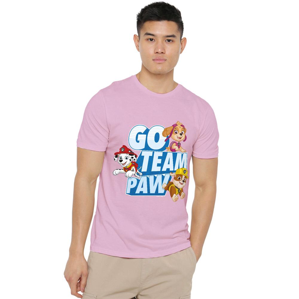 Paw Patrol Unisex Adult Go Team Paw T-Shirt