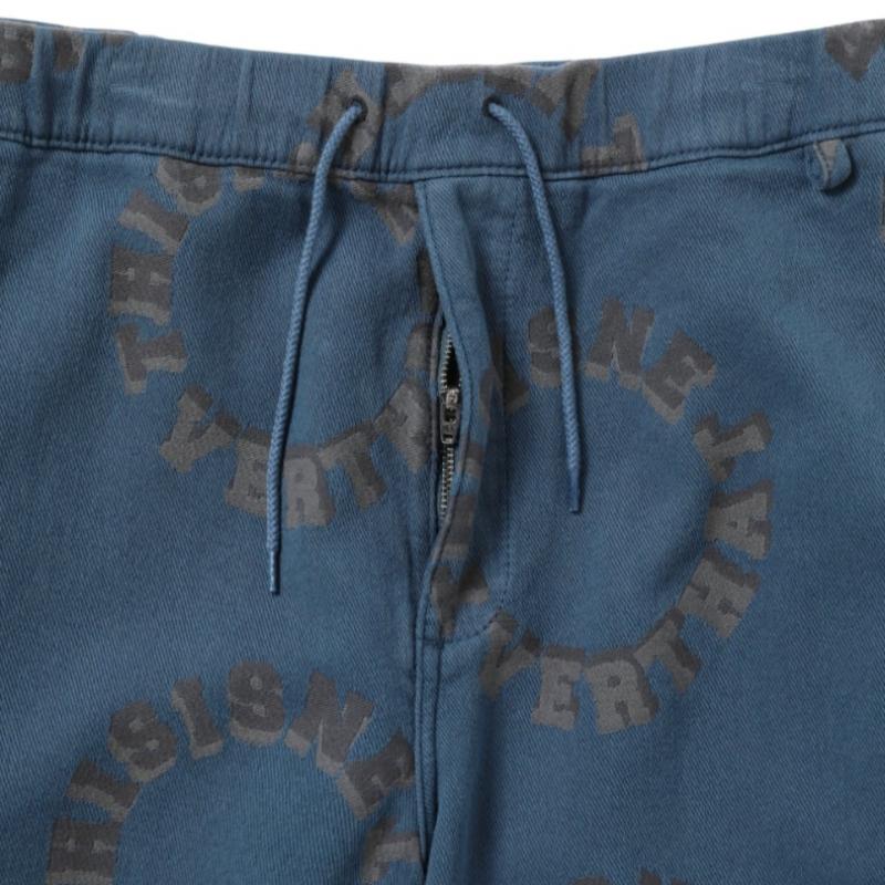 ThIs Is Never That 2tone Logo Jacquard Short Blue