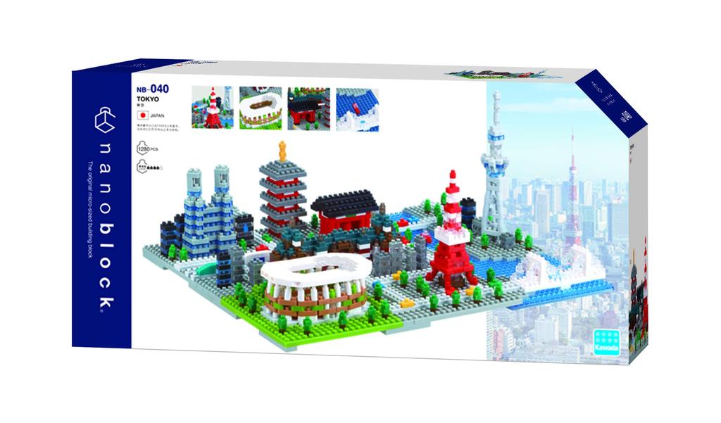 Kawada Nanoblock Tokyo 1280pcs NB-040