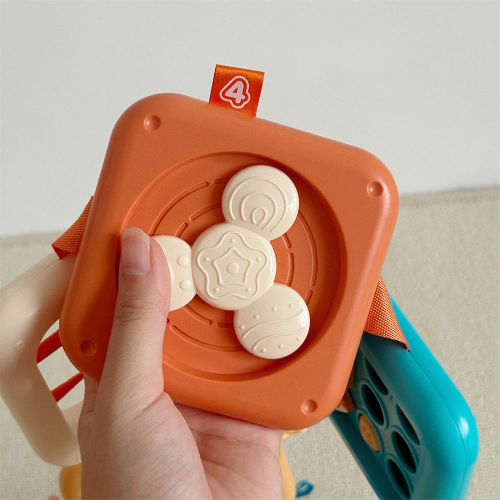 Puzzle Busy Board Toys For Kids Folding Joy Sensory Cube With 8 Activity Modules Early Educational Toys Gifts For Boys Girls