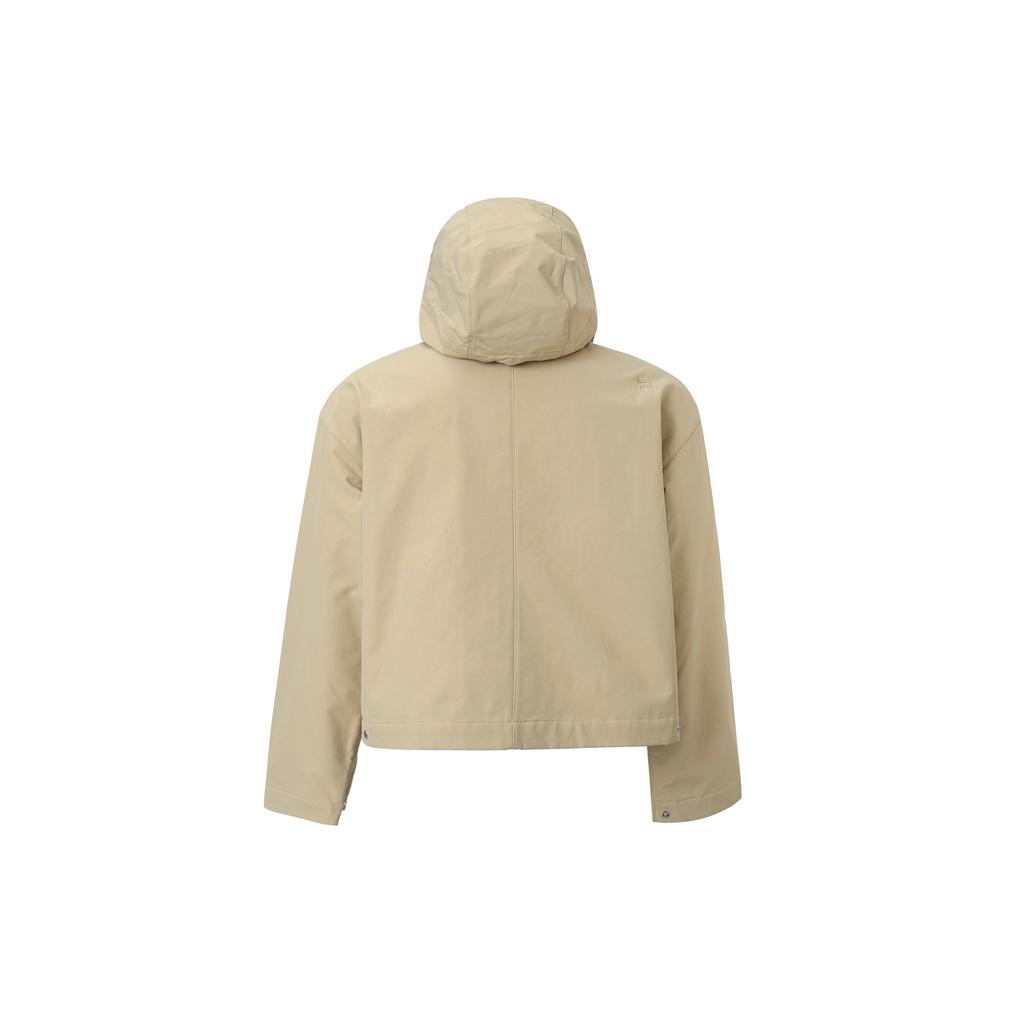 Nike X MMW Solid Color Short Hooded Jacket Men Jacket Brown DD9430-248