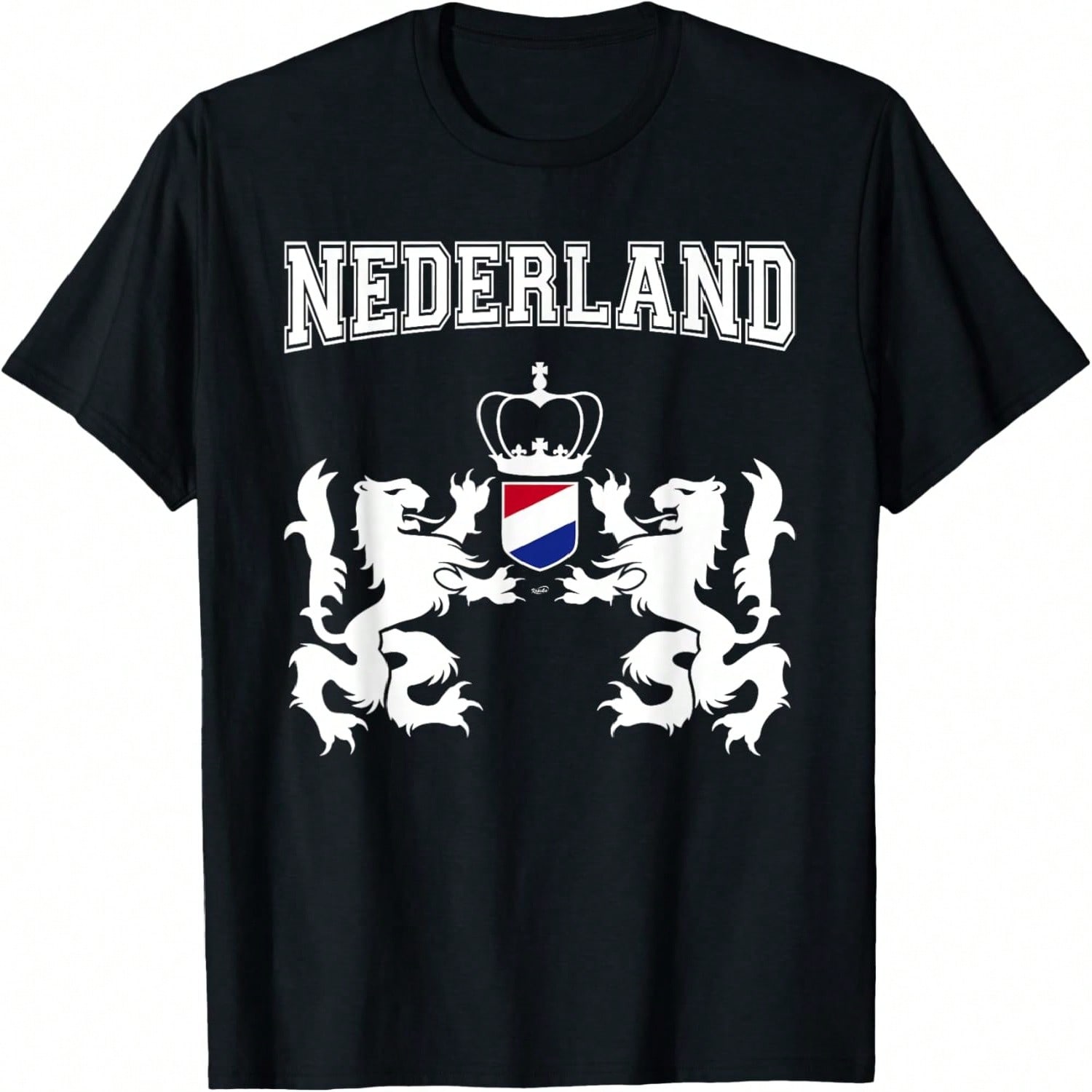 Netherlands - Nederland Coat Of Arms Soccer T-Shirt S разноцветный