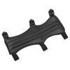 Shooting Arm Protector PU Leather Black Universal Archery Arm Guard for Archery Hall Scenic Spot