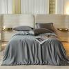 Queen Size Soft Silky Skin Friendl Sleeping Naked Lyocell Bedding Set  Duvet Cover Set Bed Sheet Pillowcases