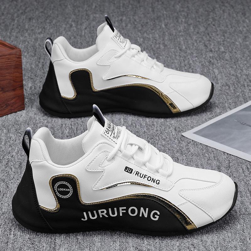 

Мужская обувь весна 2025 новая универсальная мягкая подошва модная повседневная спортивная обувь нескользящая и износостойкая мужская беговая обувь 39