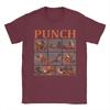 Men TShirts Punch Monkey Funny Animal Amazing Pure Cotton Tees Short Sleeve  T Shirts O Neck Clothing 6XL