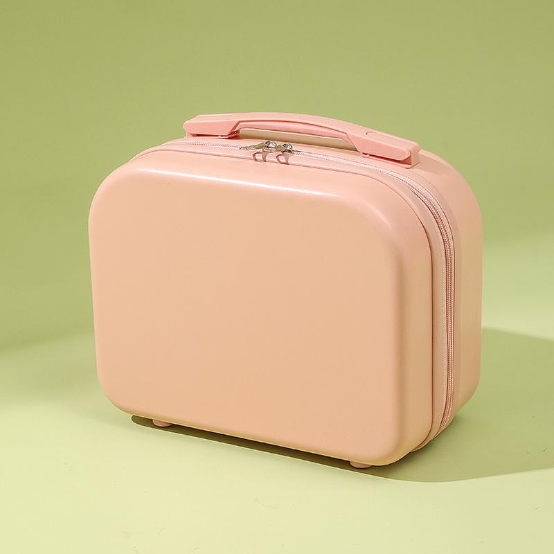 Elegante Maleta Mini de Viaje de 14 Pulgadas para Mujeres con Compartimento para Maquillaje para Viajes