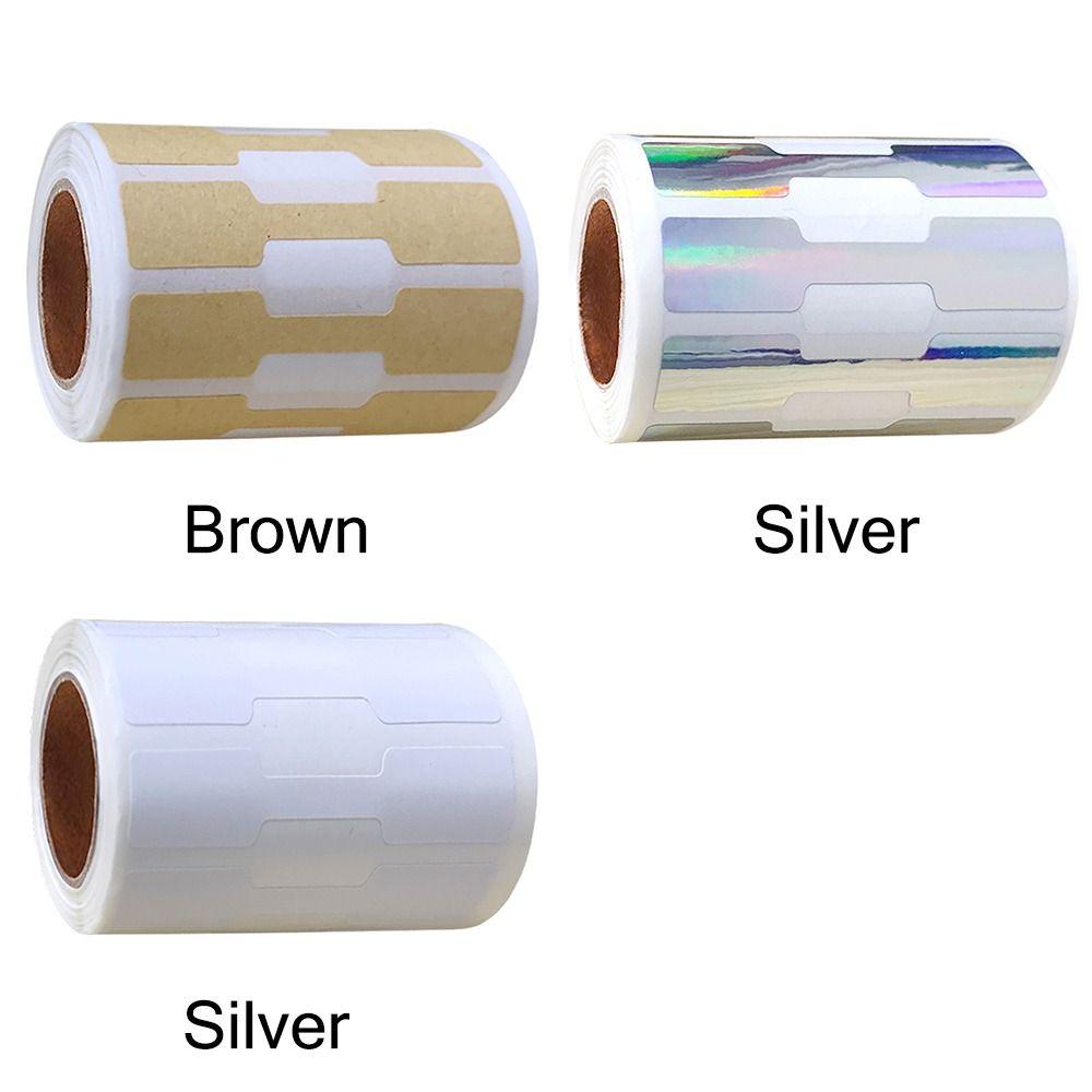 500PCS Multicolor Necklace Ring Price Tags Blank Bracelet Hangtags Creative Jewelry Price Labels
