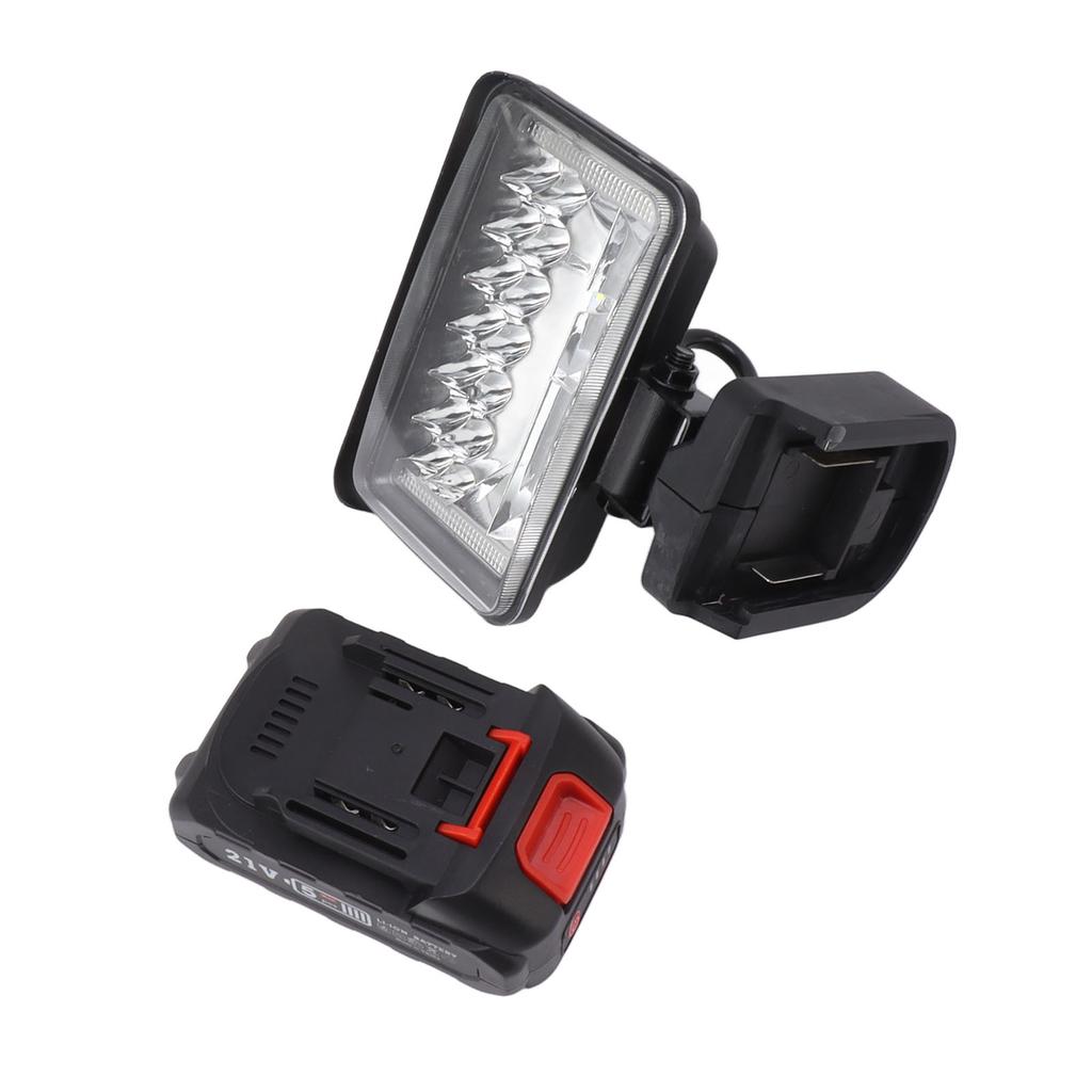 LED Work Light Super Bright Wide Range MT Interface Rotating Lamp Head 1500mAh Outdoor LED Flood Light