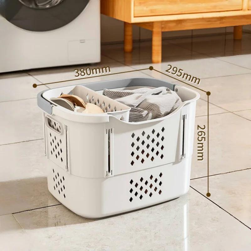 

Складные корзины для хранения грязной одежды. Бытовая корзина для белья большой вместимости. Полая конструкция. Классификация корзин для белья.