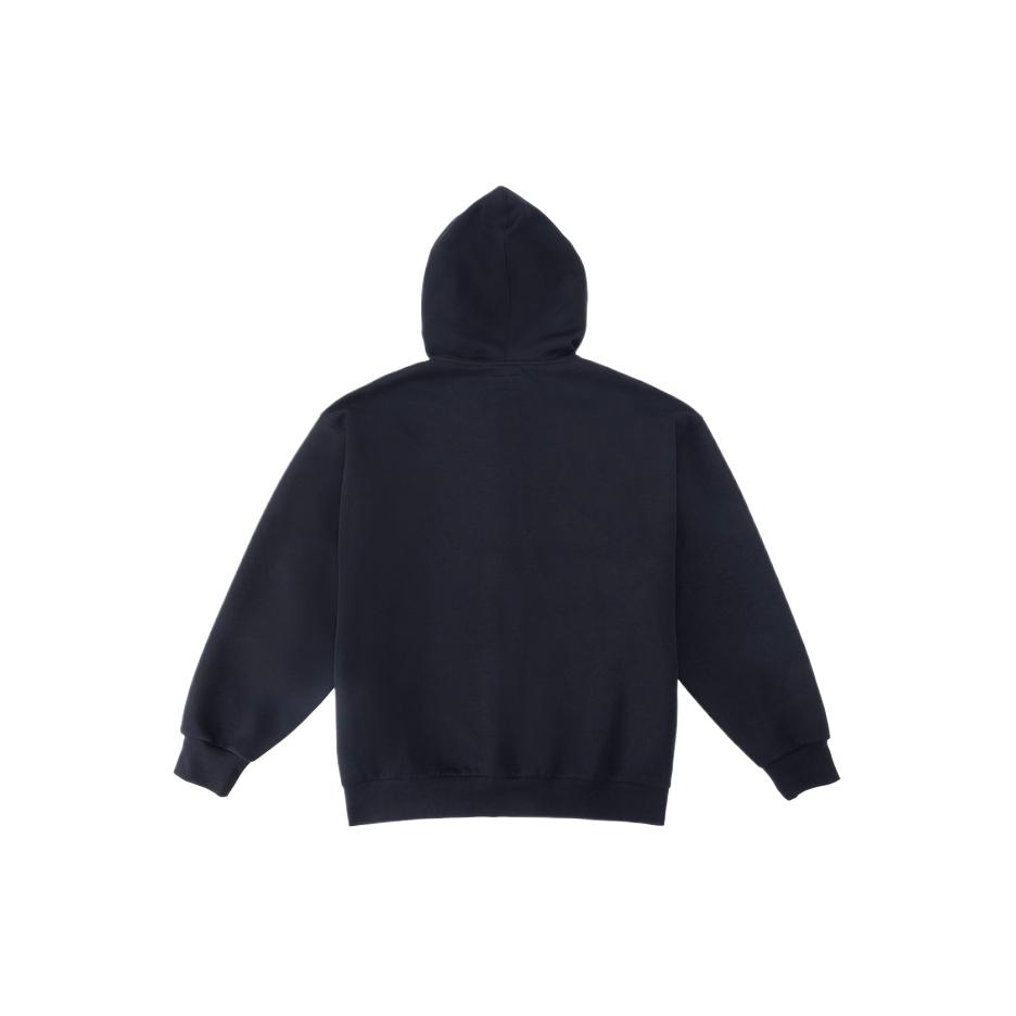 Converse Sweatshirts Unisex Black Hooded Moderate Cardigan UCJ441-023