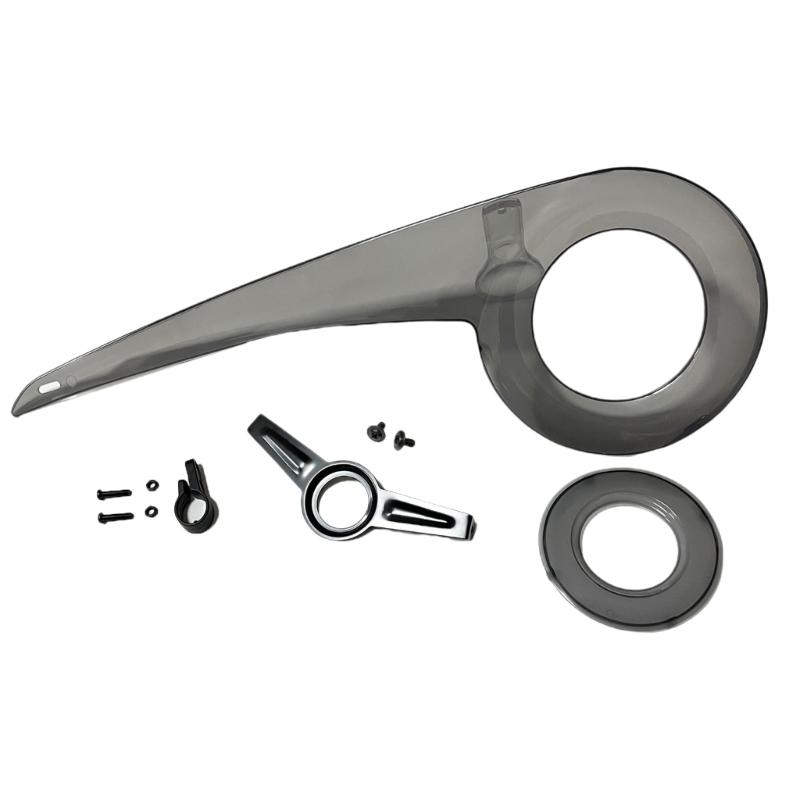 Premiums Bike Chain Guard Long Distances Cycling Chain Protectors Easyly Install for Daily Commutes