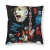 Hellraiser Perfektes Geschenk Kissenbezug Druck Polyester Kissenbezug Dekorative Halloween Horrorfilm Kissenbezug Auto