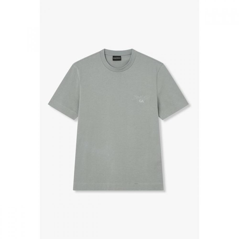 Emporio Armani 26 S S Men S emboSSed Eagle Logo T ShirT A516126036 S