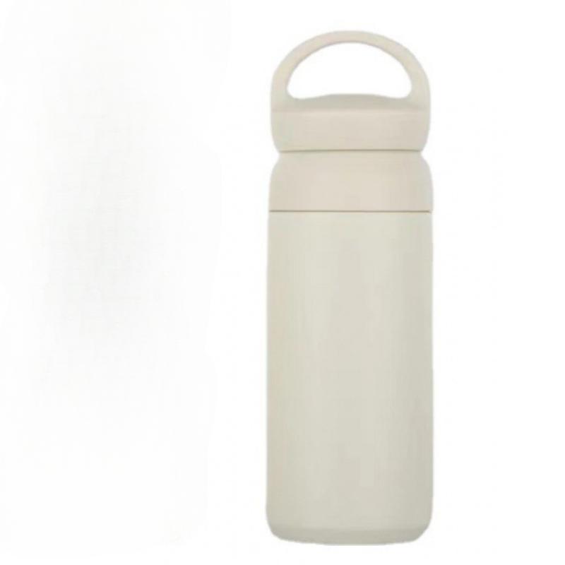 

500/360ml Thermal Bottle Portable Stainless Steel Thermos Cup Coffee Double-Layer Insulation Sports Water Bottle for Girls 360ml