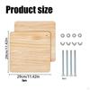 Adjustable Wooden Book Press Binding Bookbinding Supplies Paper for Photo Albums