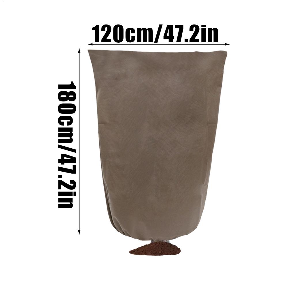 Plant Covers Freeze Protection Weather-Resistant Shrubs Protector Bag Winter Plant Covers Freeze Protection For Garden Yard