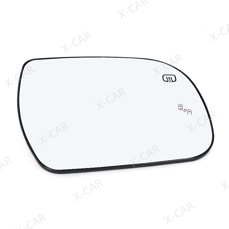 For Toyota Sienna 2011 2012 2013 2014 2015 2016 2017 2018 Rearview Side Mirror Glass Lens Bilnd Spot Heating