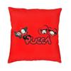 Pucca Modern Throw Pillow Cover Home Decorative Cartoon Character Cushion Case Double-Sided Printing Outdoor Cushion Pillowcases