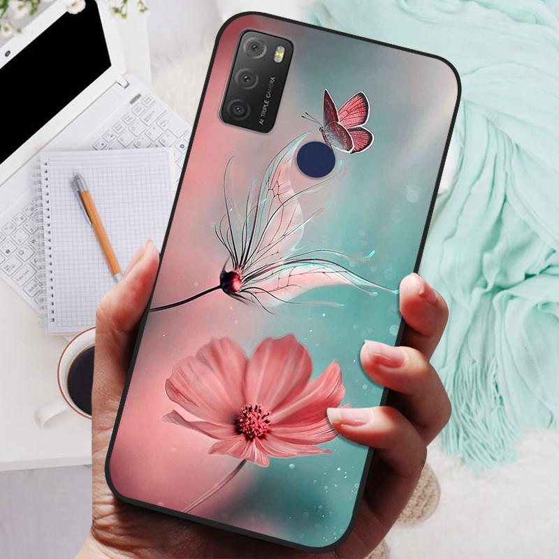 For TCL 20Y 6156D Case Silicone Shockproof Soft TPU Phone Cover For TCL 20Y 20E 6125F Funda for TCL20Y TCL20E Capa Cartoon Shell