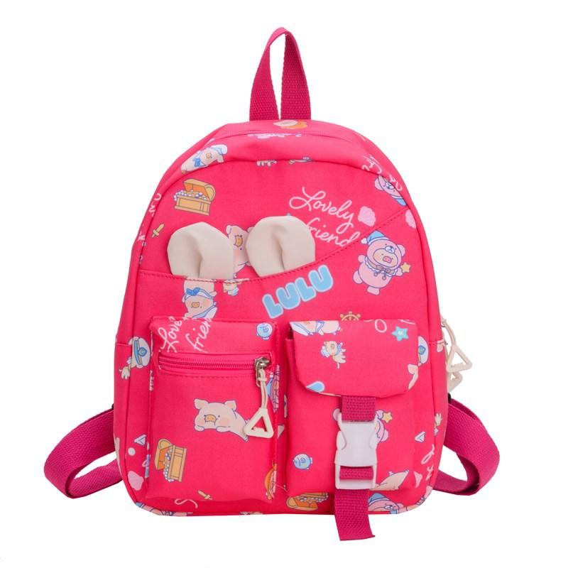 Popular Children'S Backpack Cartoon Cute Foreign Style Print Boys And Girls Backpack Primary School Bag Tide