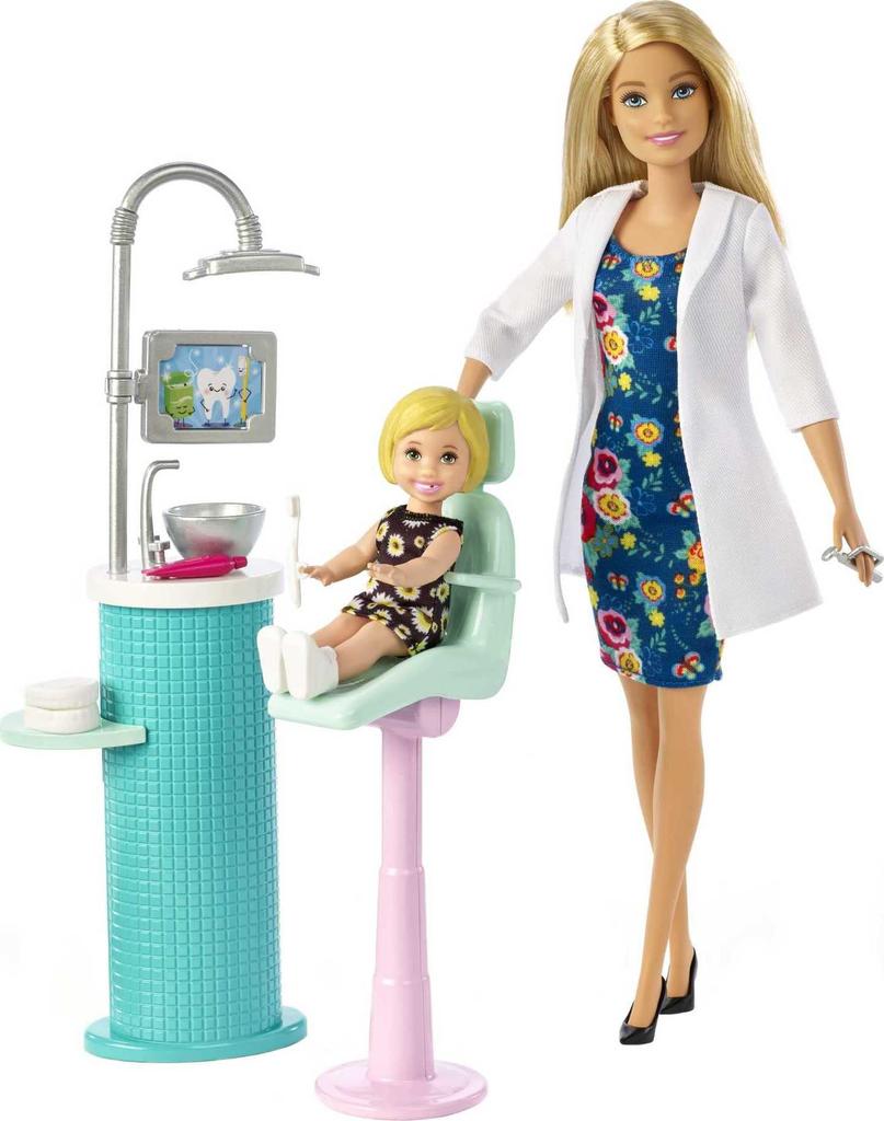 Barbie Barbie Dentist Play Set FXP16 Work!