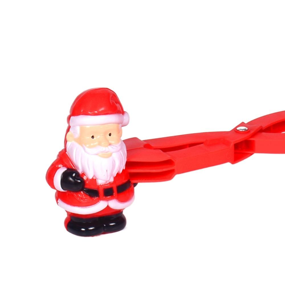 Santa Clau Christmas Tree Snowball Maker Clips Snow Sand Ball Making Molds  Kids Children