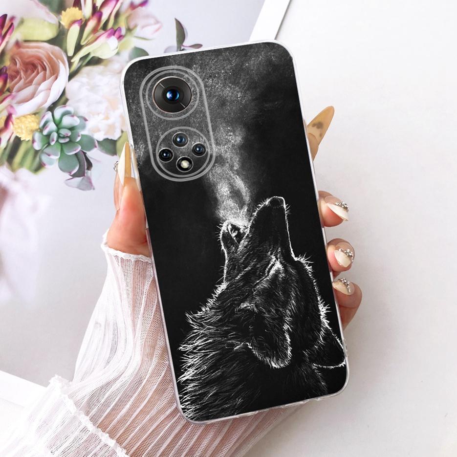 Für Honor 50 Pro Hülle RNA-AN00 Niedlicher Löwe Mode Bemalte Abdeckung Weiche Silikon Handyhülle Für Honor 50 Honor50 Pro Rückseite Taschen