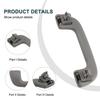 Car Door Assist Handle Rear Side With Clips Rear Side 74610-13011-B1 Car Accessories Door Assist Handle Brand New