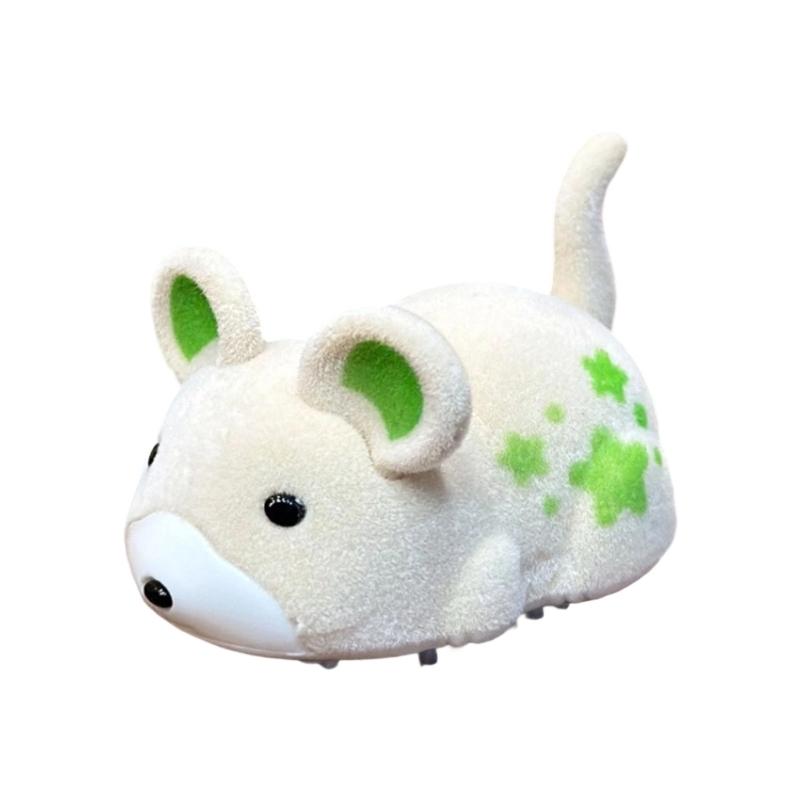 Robotic Plush Mouse Cats Toy Simulated Animal Automatic Movements Anxiety Boredom Relief For Indoor Floor Table Use
