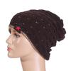Winter Warm Men Star Skull Chunky Hat Women Knit Beanie Reversible Baggy Snow Cap Male Oversize Cap Warm Causal Accessories