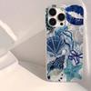 Turtle Shells Marine Life Luxury Glitter Phone Case for iPhone 17 Air 16 13 12 Pro Max 14 15 Plus X Xs 8 Protective Cover Cases