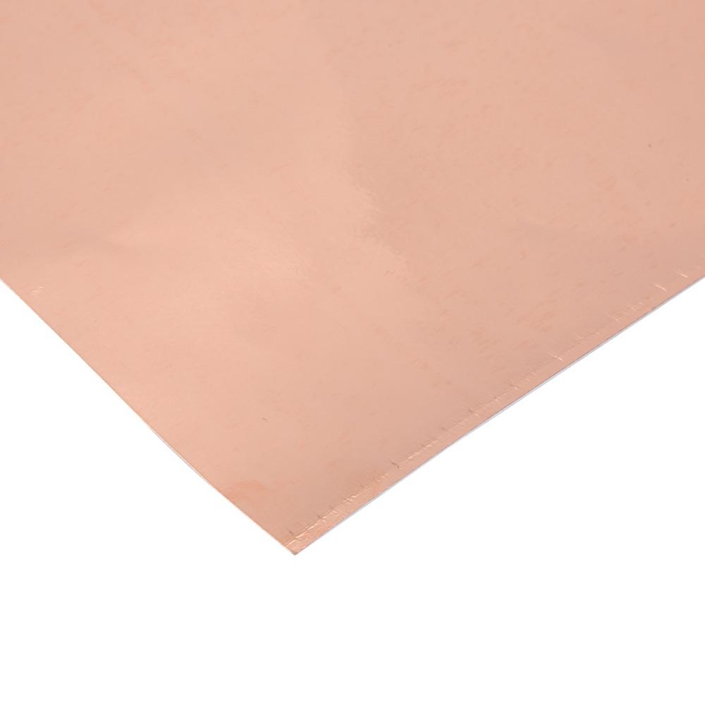 10Pcs 30x20cm Copper Foil Tape Single Side Conductive Copper Foil Sheet Shielding Tape For Guitar