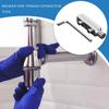 Broken Pipe Thread Extractor Tool Damaged Pipe Valve Thread Remover Broken Faucet Screw Hardware Extraction Supplies