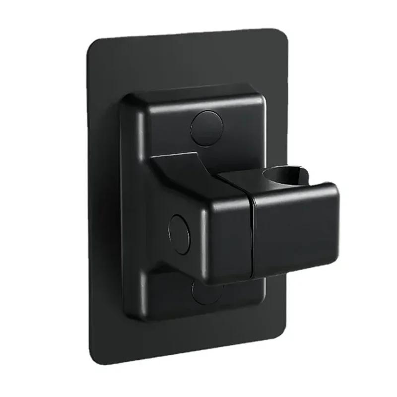 

1шт держатель для душевой лейки, регулируемый настенный держатель для душа, самоклеящийся держатель для душевой лейки, аксессуары для ванной комнаты