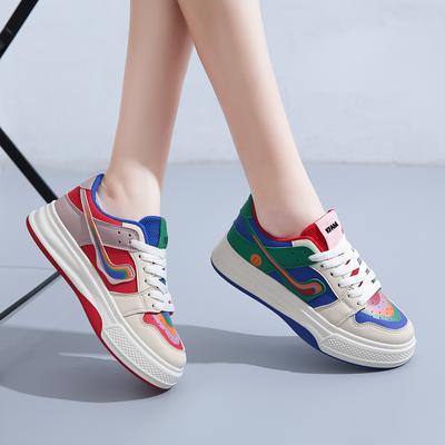White Shoes for Women Summer New Student Running Shoes Sneakers for Women All-Matching Street Shot Casual