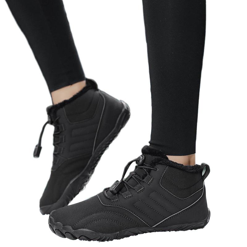 New Cotton Boots Men's and Women's Casual Cotton Shoes Piled and Thickened Snow Boots Warm Couple High-top Cotton Boots Factory