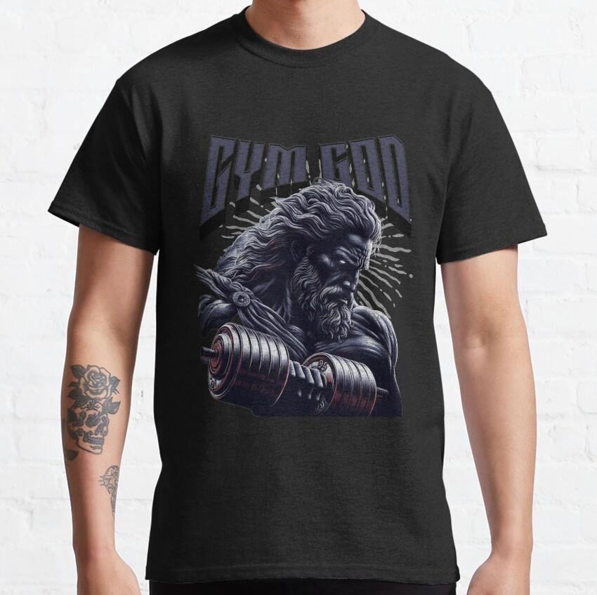 VERY HARD bodybuilder motivation bodybuilding print plus size T-shirt for gym muscle strength weightlifting sculpted physique