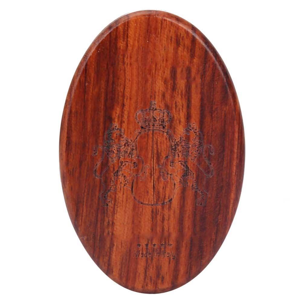 Wood Color String Instrument Rosin Oval Shape Wood Case Rosin  For String Instruments
