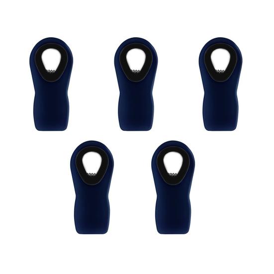 5Pcs Sealing Clip Refrigerator Magnet Damp-proof Snack Bread Bag Food Preservation Sealing Clamp Sealer Kitchen Supplies
