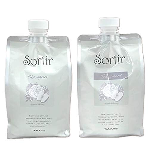 Tamaris Soltiel Apple & Peony Shampoo 1000mL + Treatment 1000g Refill Set