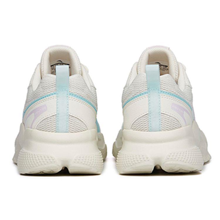 Anta Comfortable Shock Absorbing Non-Slip Wear-Resistant Low-Top Casual Shoes Women Sneakers White Blue 922218872-1