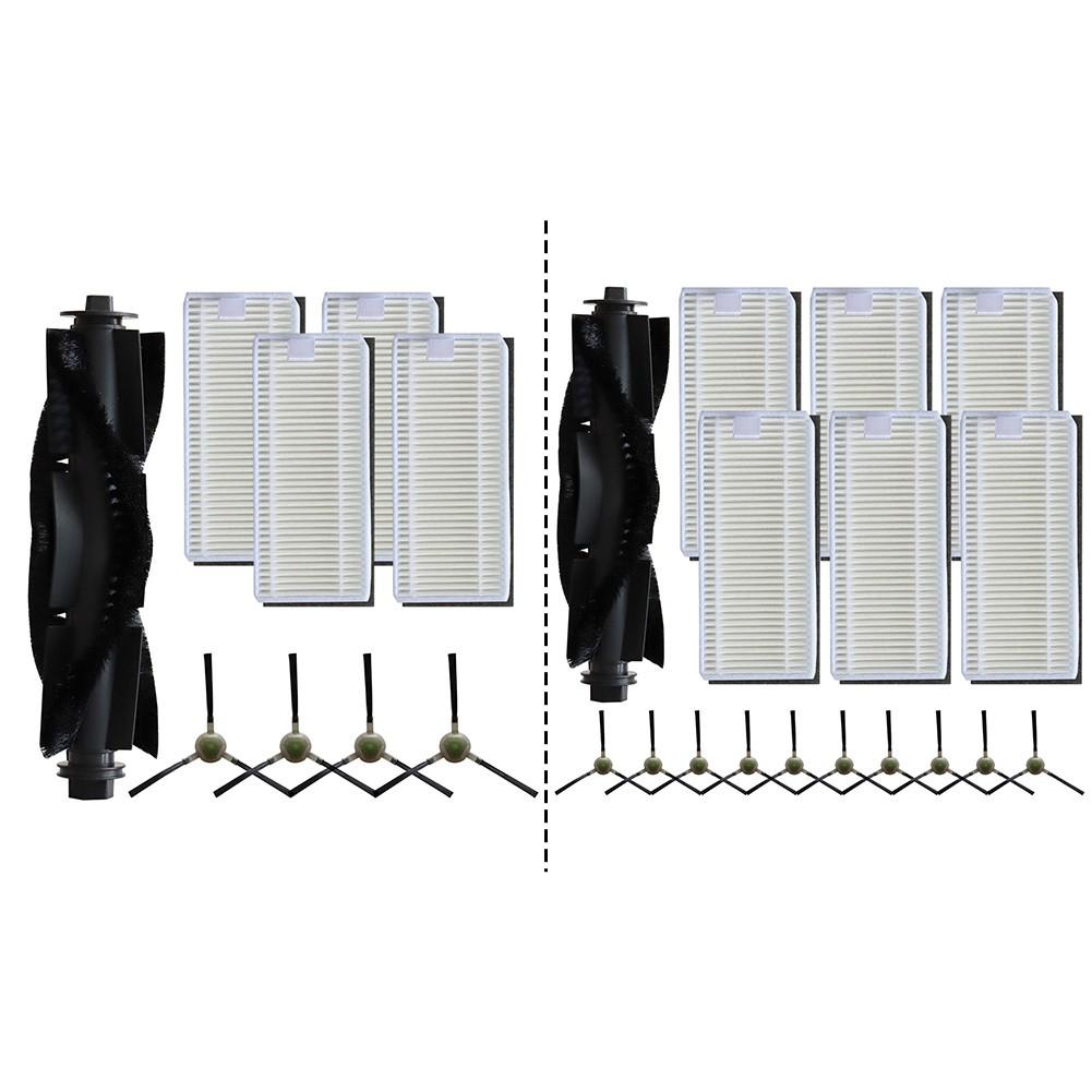 Main Side Brush Filter Kit Compatible with For Lefant U180 M1 M2 Pro Plus K8