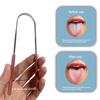 1Pcs Tongue Scraper Cleaner For Adult/Child Tongue Coating Scraper Remove Bad Breath Bring Fresh Breath For Oral Cleaning