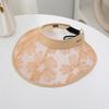 Plain Top Sun-Protection Hat For Women, Versatile Summer Casual Wide-Brim Sunshade Hat, Face-Hugging Small Outdoor Sun Hat