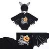 Stylish Toddler Baby Boys Girls Halloween Bat Costume Romper Hat Set For Special Occasions