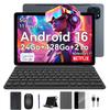 TABWEE T90 Android 16 8GB RAM 128GB ROM Tablet 11 Inch 1200*1920 FHD Display Octa Core UMS9230E(T615) PC-tablet met toetsenbord en muis