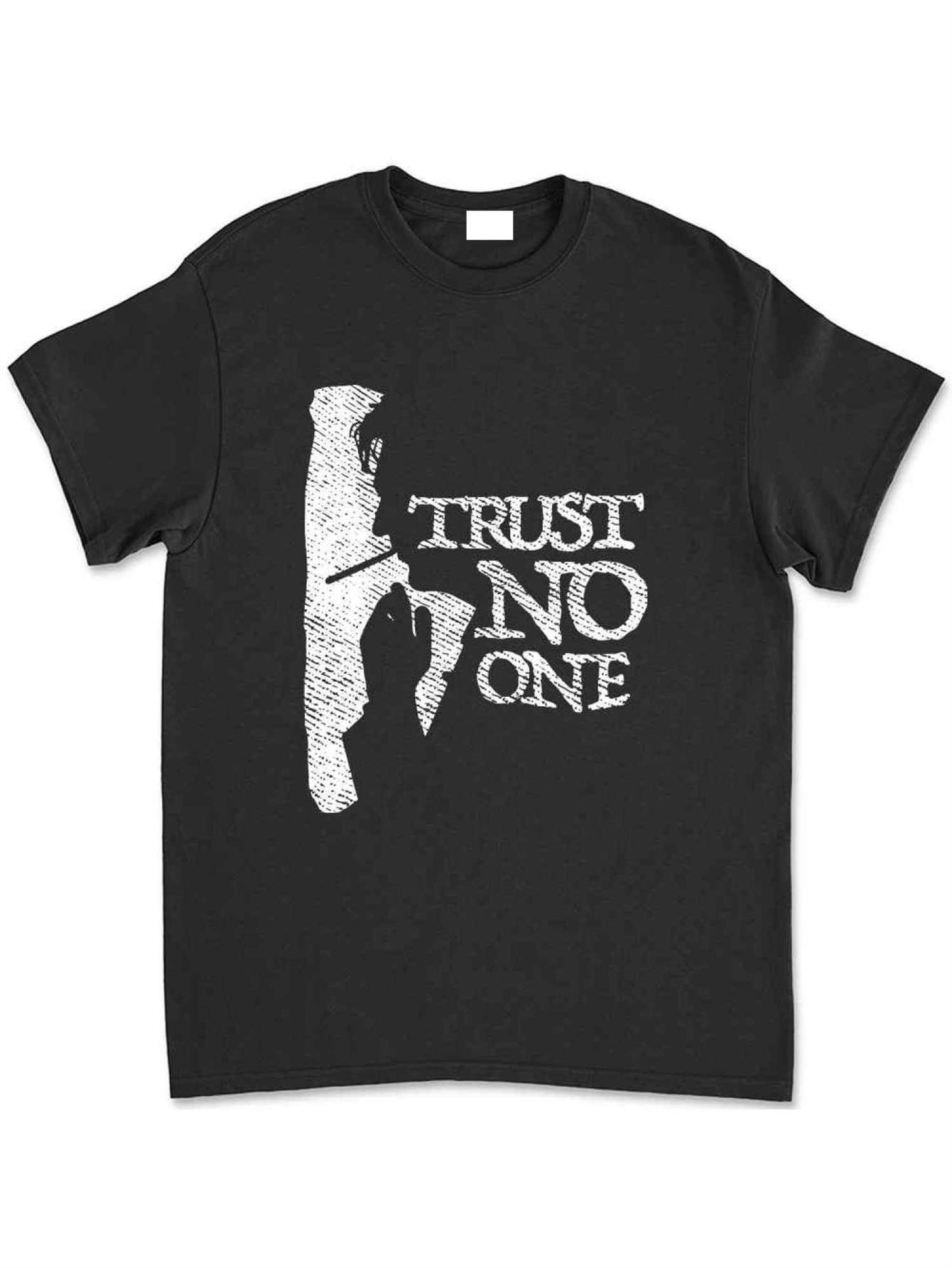 

Trust No One X-Files Inspired Mens T-Shirt- Cotton M